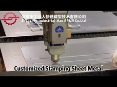 Fresatura CNC rame ottone curva lamiera di metallo piegatura Die Design