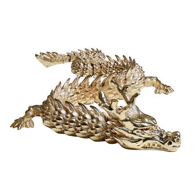 comprare Metal Articulating 3D Printed Dragon 3D Print Flexi Dragon fabbricazione online