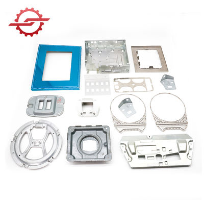 comprare ISO9001/TS16949 Certified Custom Sheet Metal Fabrication with 0.01-0.05mm Tolerance and 3-7 Days Delivery fabbricazione online