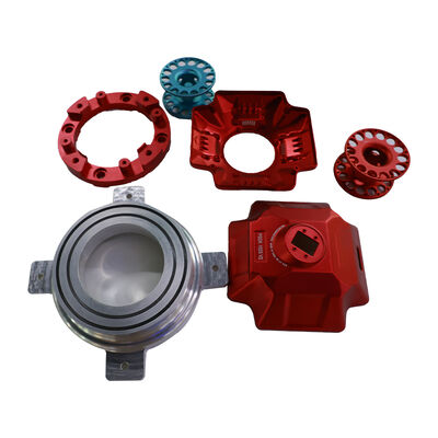 comprare Parti di lavorazione CNC ad alta precisione in alluminio anodizzato completamente personalizzabili per applicazioni industriali fabbricazione online