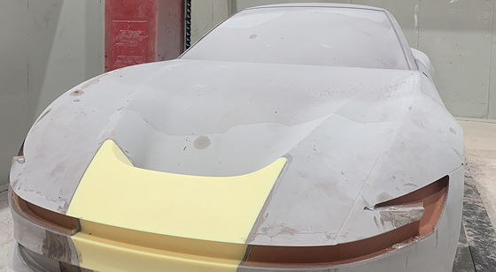 Modello di auto CNC ad alta velocità Carro RC rigido con corpo stampato in lega 3D